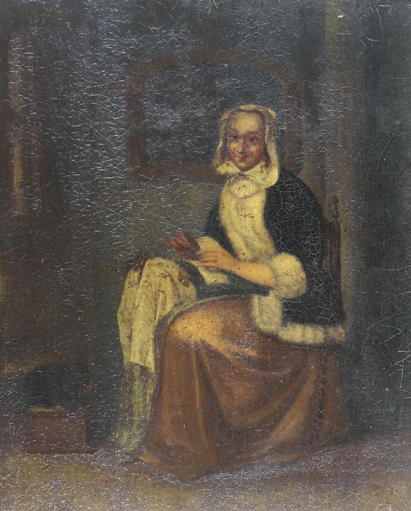 Große Abbildung Nr.1: 140-4363 Lackmalerei: (Künstlergraphik, Metsu)