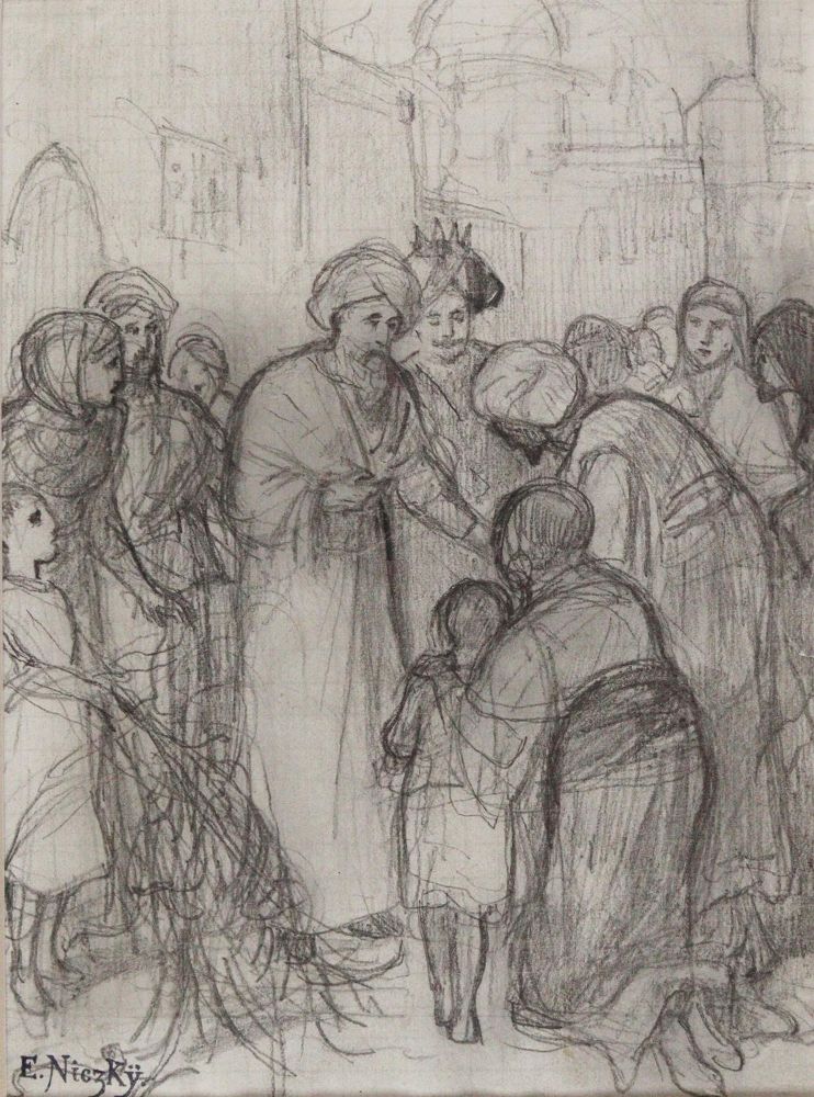 Große Abbildung Nr.1: 140-4394 Niczky, Eduard: (Künstlergraphik)