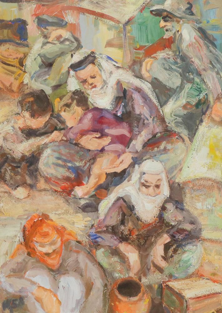 Große Abbildung Nr.1: 140-4416 Orientalisch: (Künstlergraphik)