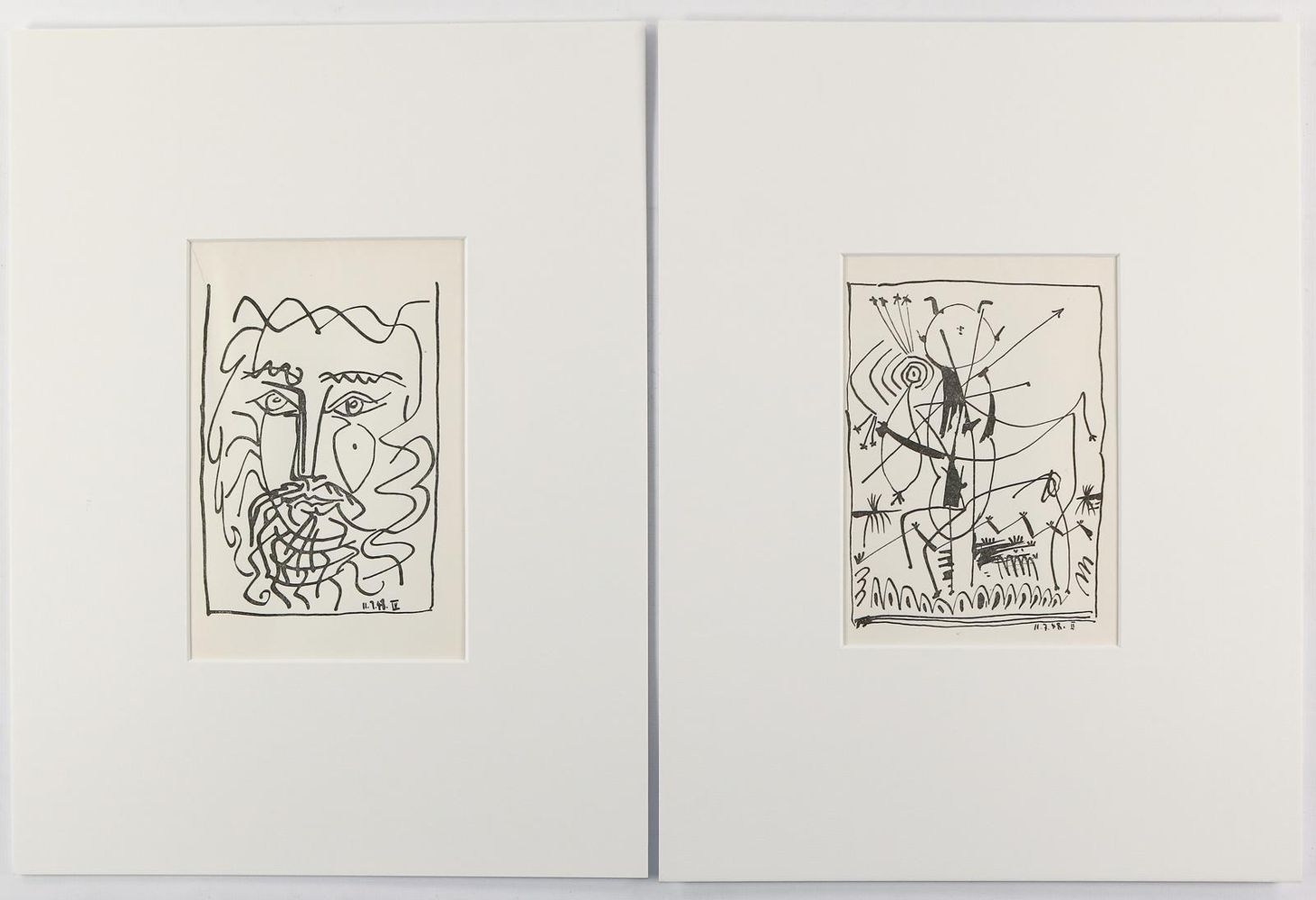 Große Abbildung Nr.3: 140-4436 Picasso, Pablo: (Künstlergraphik)