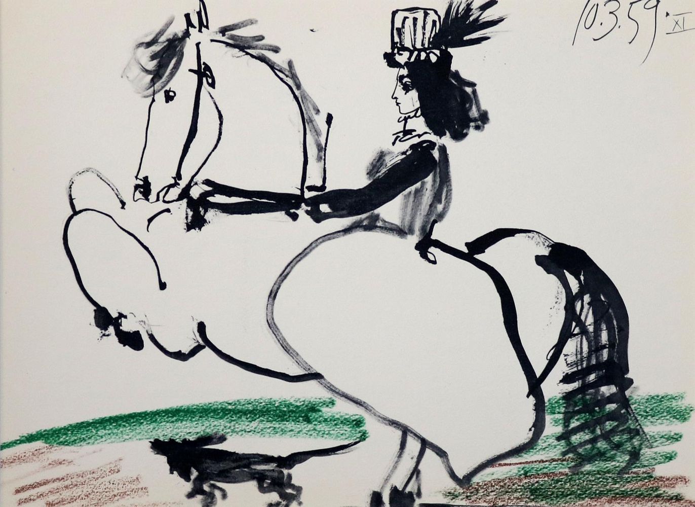 Große Abbildung Nr.4: 140-4437 Picasso, Pablo: (Künstlergraphik)