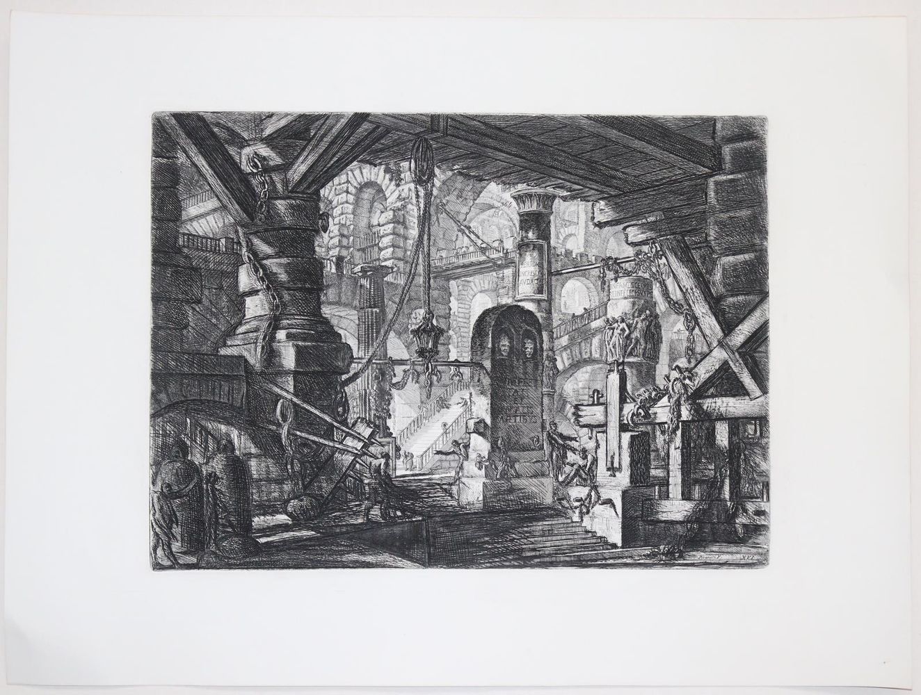 Große Abbildung Nr.8: 140-4439 Piranesi, Giovanni Battista: (Künstlergraphik)