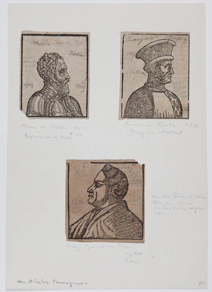 Große Abbildung Nr.311: 140-4447 Konvolut: (Künstlergraphik, Portrait)