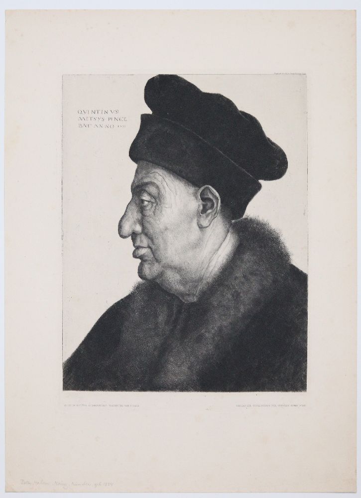 Große Abbildung Nr.332: 140-4447 Konvolut: (Künstlergraphik, Portrait)