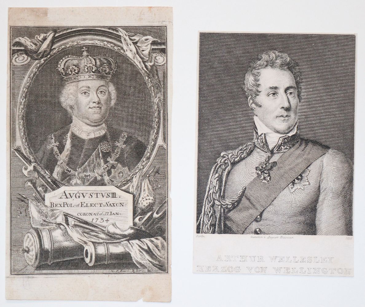 Große Abbildung Nr.34: 140-4447 Konvolut: (Künstlergraphik, Portrait)