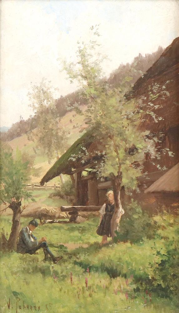 Große Abbildung Nr.1: 140-4461 Puhonny, Victor: (Künstlergraphik)