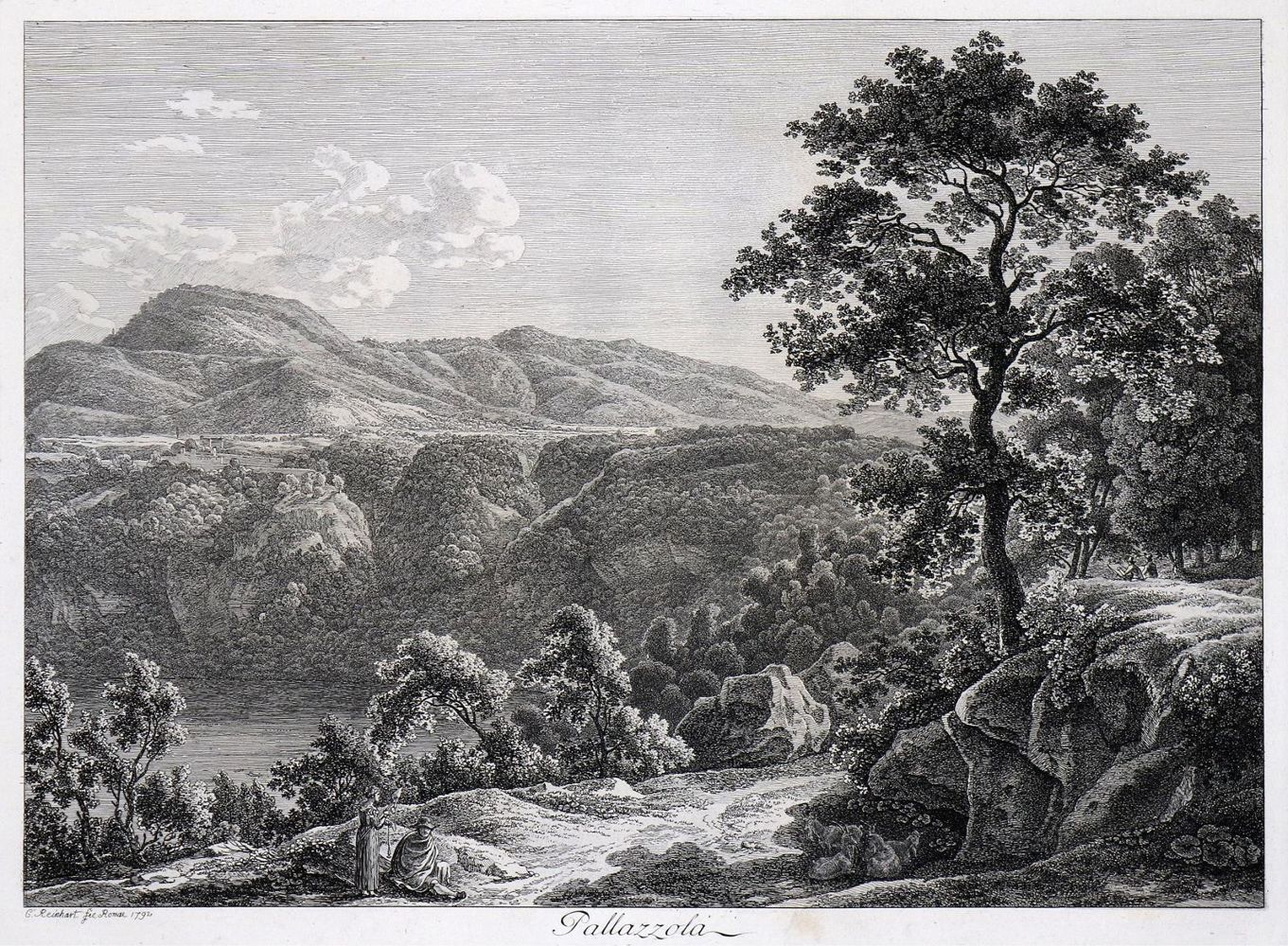 Große Abbildung Nr.2: 140-4478 Reinhart, Johann Christian: (Künstlergraphik)