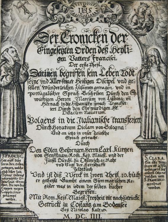 Große Abbildung Nr.1: 140-448 Marcos de Lisboa (Markus v. Lissabon).: (Alte Drucke, Handschriften und Theologie)