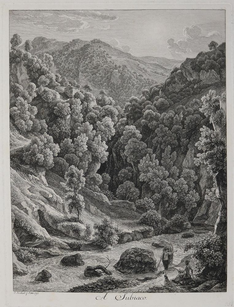 Große Abbildung Nr.1: 140-4480 Reinhart, Johann Christian: (Künstlergraphik)