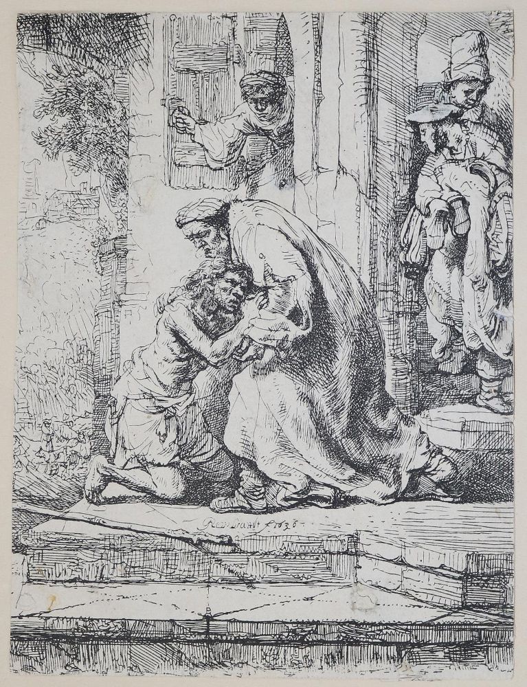 Große Abbildung Nr.1: 140-4483 Rembrandt, Harmensz van Rijn: (Künstlergraphik)