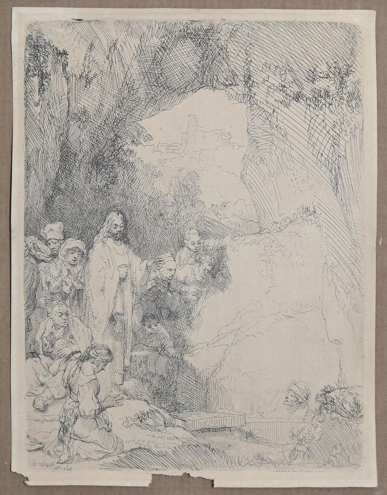 Große Abbildung Nr.1: 140-4487 Rembrandt, Harmensz van Rijn: (Künstlergraphik)