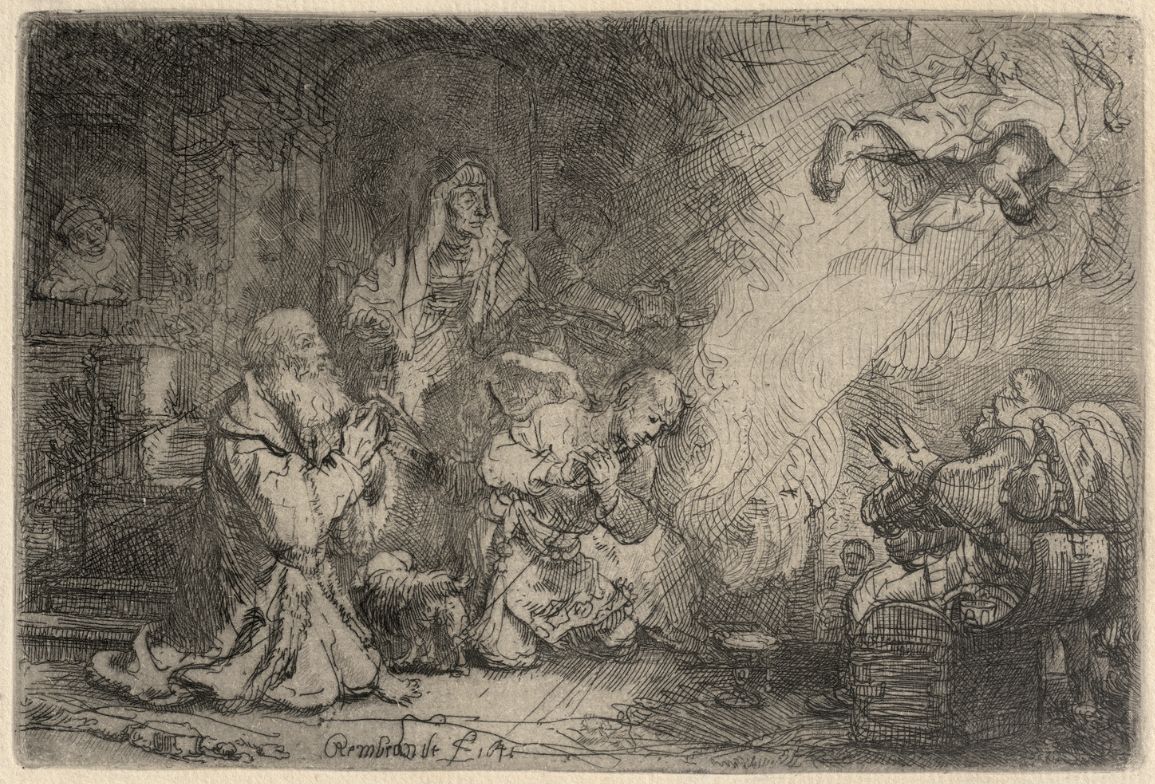 Große Abbildung Nr.1: 140-4490 Rembrandt van Rijn, Harmensz: (Künstlergraphik)