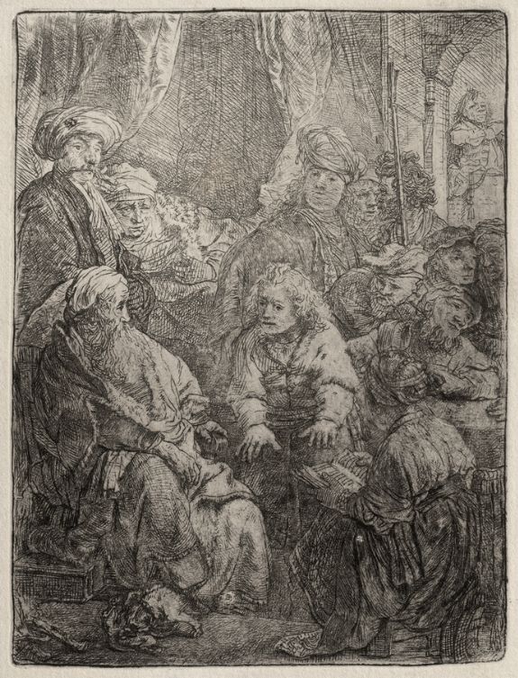 Große Abbildung Nr.1: 140-4491 Rembrandt van Rijn, Harmensz: (Künstlergraphik)