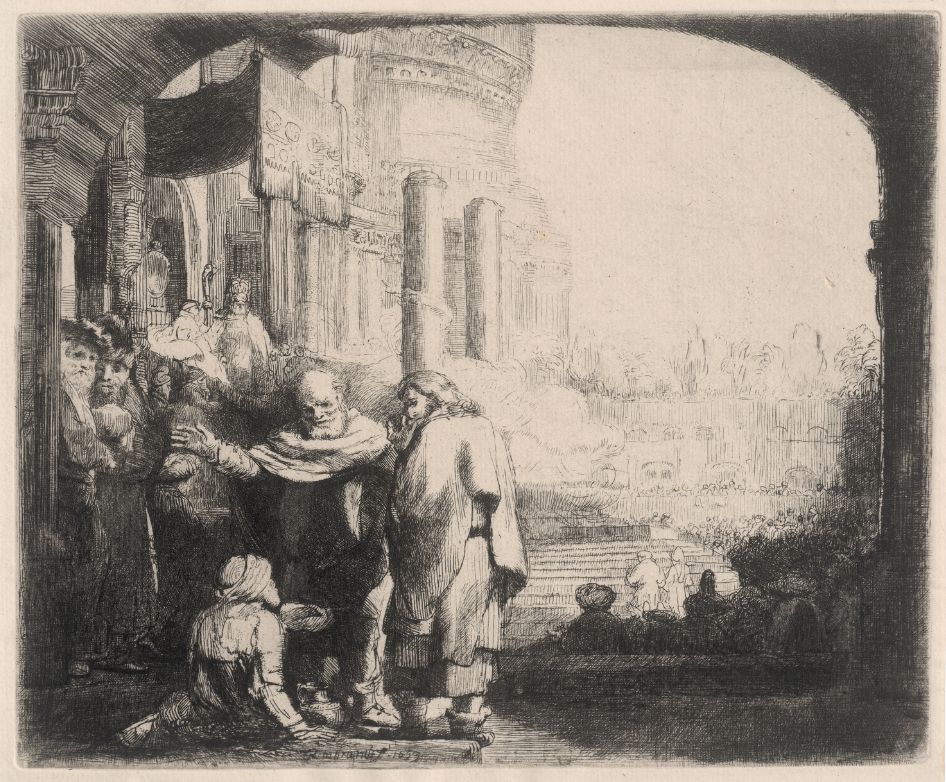 Große Abbildung Nr.1: 140-4492 Rembrandt van Rijn, Harmensz: (Künstlergraphik)