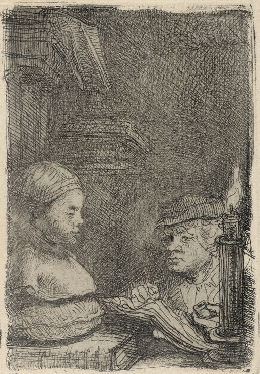 Große Abbildung Nr.1: 140-4493 Rembrandt van Rijn, Harmensz: (Künstlergraphik)