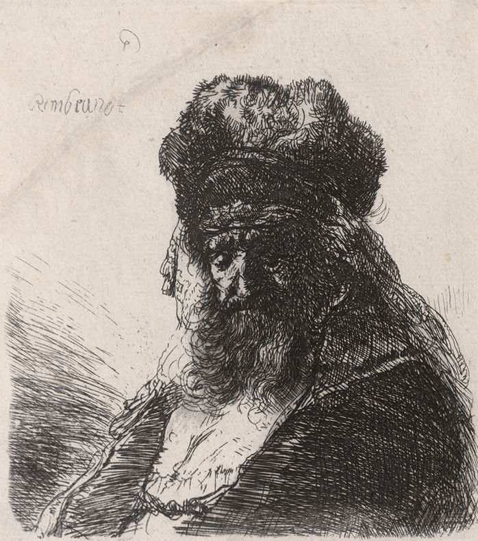 Große Abbildung Nr.1: 140-4495 Rembrandt van Rijn, Harmensz: (Künstlergraphik)