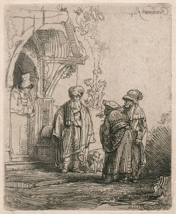 Große Abbildung Nr.1: 140-4497 Rembrandt van Rijn, Harmensz: (Künstlergraphik)