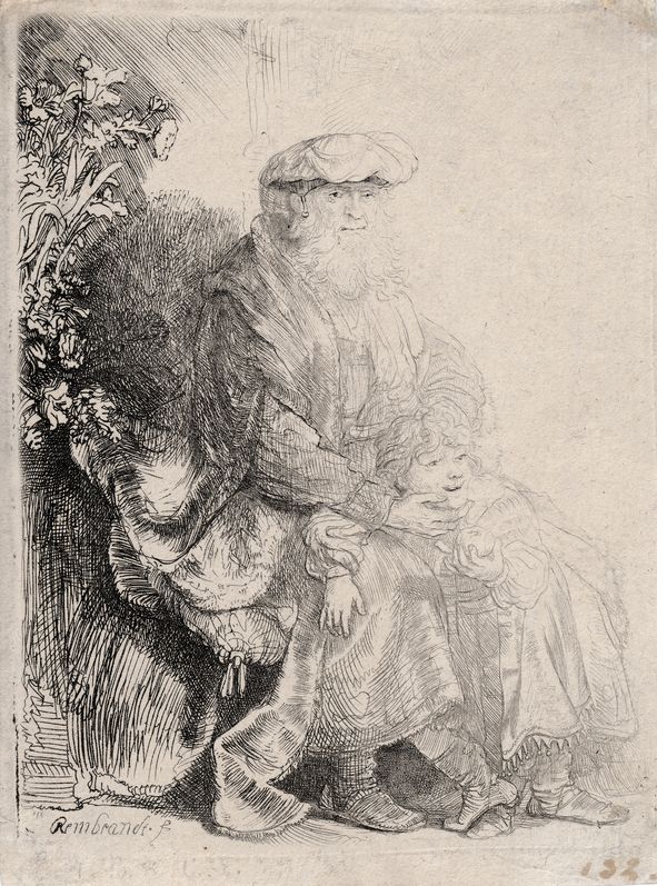 Große Abbildung Nr.1: 140-4498 Rembrandt van Rijn, Harmensz: (Künstlergraphik)