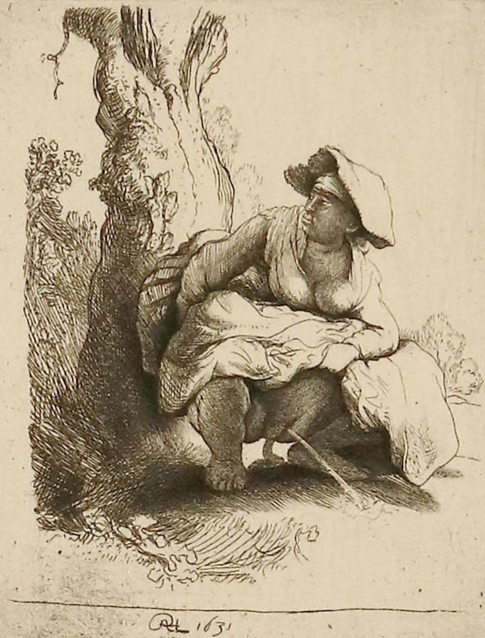 Große Abbildung Nr.4: 140-4502 Rembrandt van Rijn, Harmensz: (Künstlergraphik)
