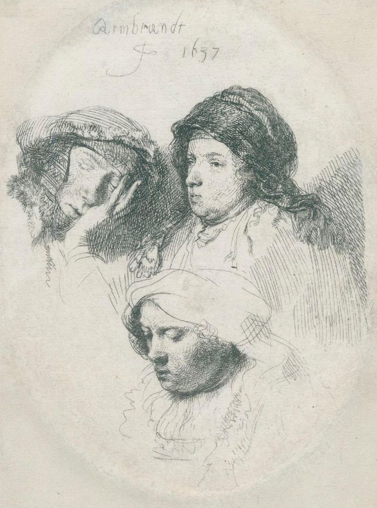 Große Abbildung Nr.1: 140-4503 Rembrandt van Rijn, Harmensz.: (Künstlergraphik)