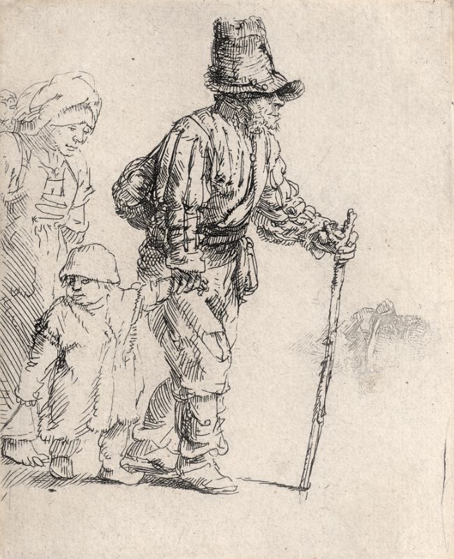 Große Abbildung Nr.1: 140-4508 Rembrandt van Rijn, Harmensz: (Künstlergraphik)