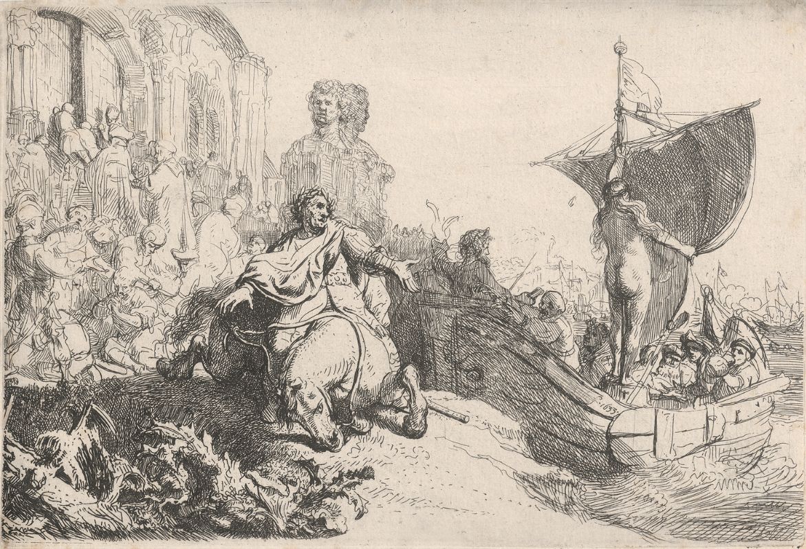 Große Abbildung Nr.1: 140-4509 Rembrandt van Rijn, Harmensz: (Künstlergraphik)
