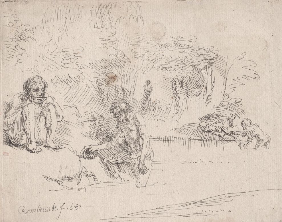 Große Abbildung Nr.1: 140-4510 Rembrandt van Rijn, Harmensz: (Künstlergraphik)