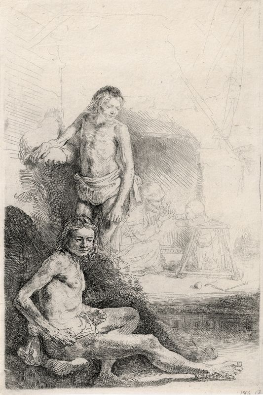 Große Abbildung Nr.1: 140-4511 Rembrandt van Rijn, Harmensz: (Künstlergraphik)