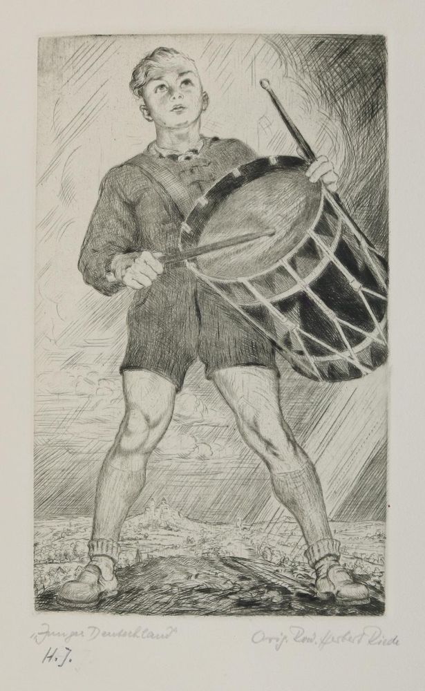 Große Abbildung Nr.1: 140-4529 Riede, Herbert: (Künstlergraphik)