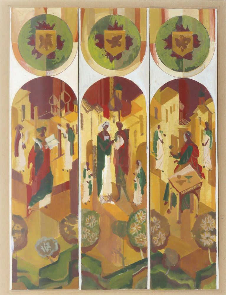 Große Abbildung Nr.2: 140-4545 Rückgänge: (Künstlergraphik)