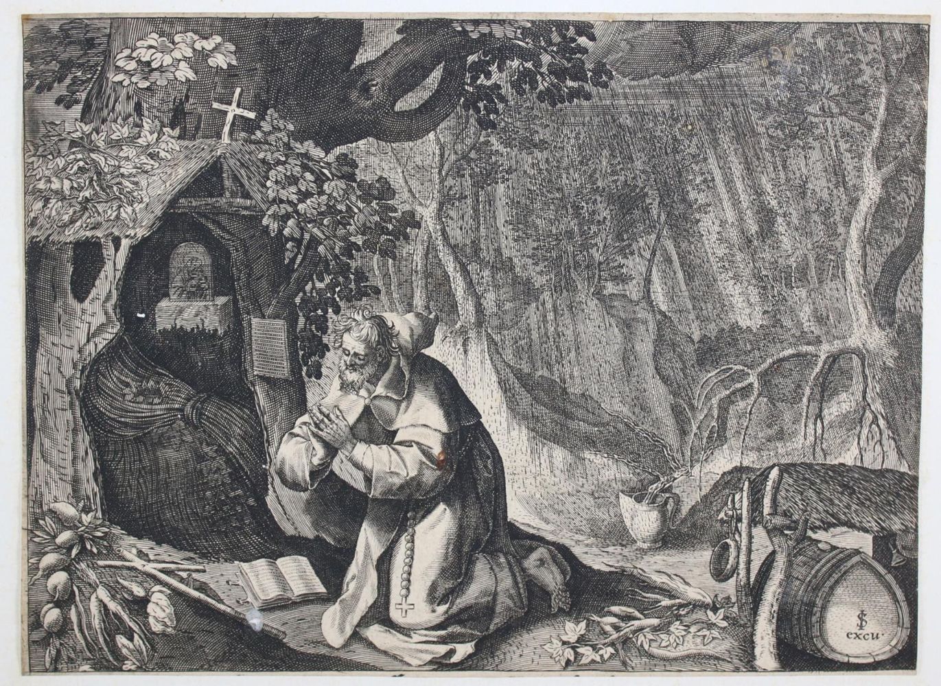 Große Abbildung Nr.2: 140-4556 Sadeler.: (Künstlergraphik)