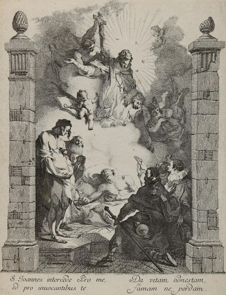 Große Abbildung Nr.4: 140-4603 Schmutzer, Jacob Matthias: (Künstlergraphik)