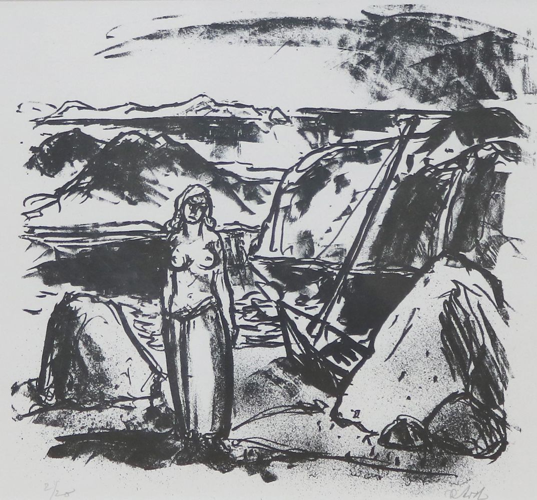 Große Abbildung Nr.9: 140-4618 Simon, EOK (d.i. Ernst Otto Karl Somn,: (Künstlergraphik)