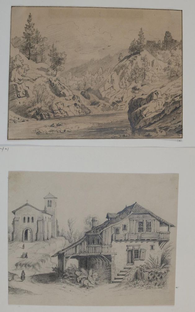 Große Abbildung Nr.5: 140-4644 Spitzweg-Umkreis.: (Künstlergraphik)