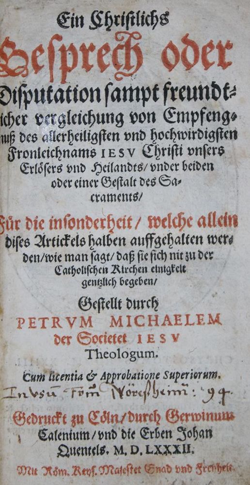 Große Abbildung Nr.1: 140-466 Michaelis,P. (d.i. P.M.Brillmacher).: (Alte Drucke, Handschriften und Theologie)