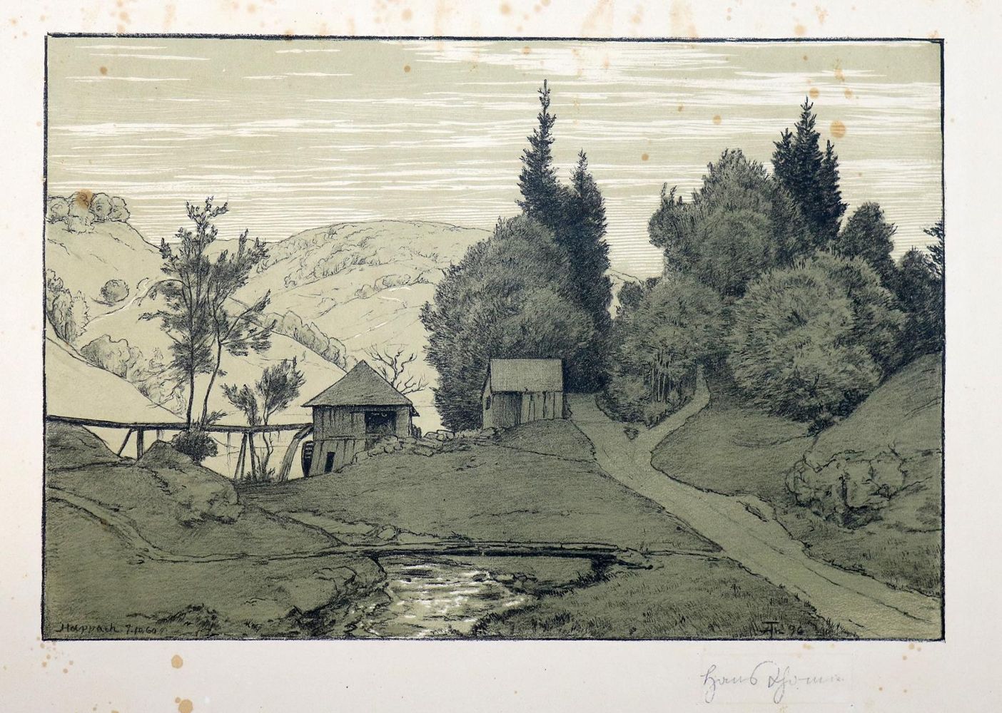 Große Abbildung Nr.2: 140-4673 Thoma, Hans: (Künstlergraphik)