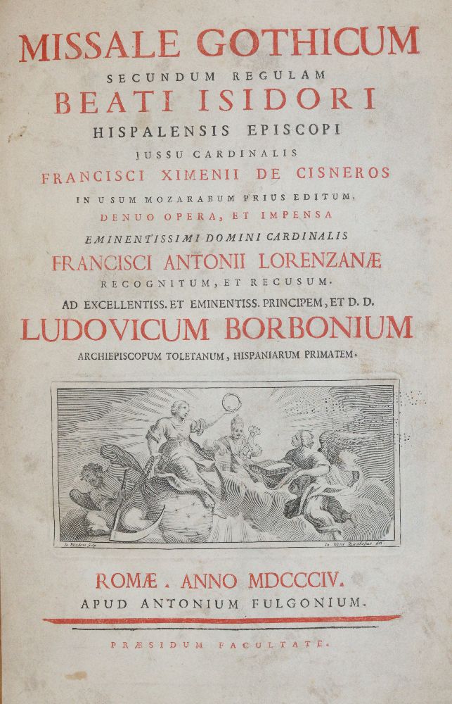 Große Abbildung Nr.1: 140-468 Missale Gothicum,: (Alte Drucke, Handschriften und Theologie)