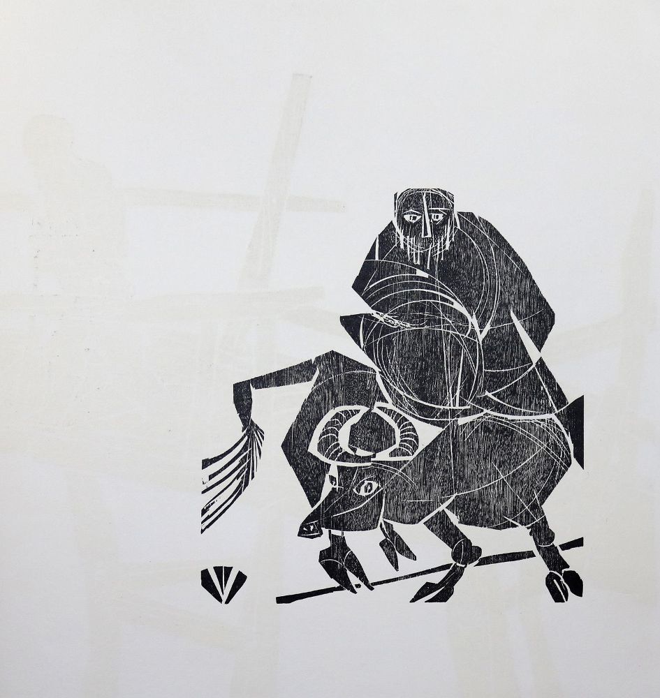 Große Abbildung Nr.10: 140-4683 Willand, Detlef: (Künstlergraphik, Totentanz)