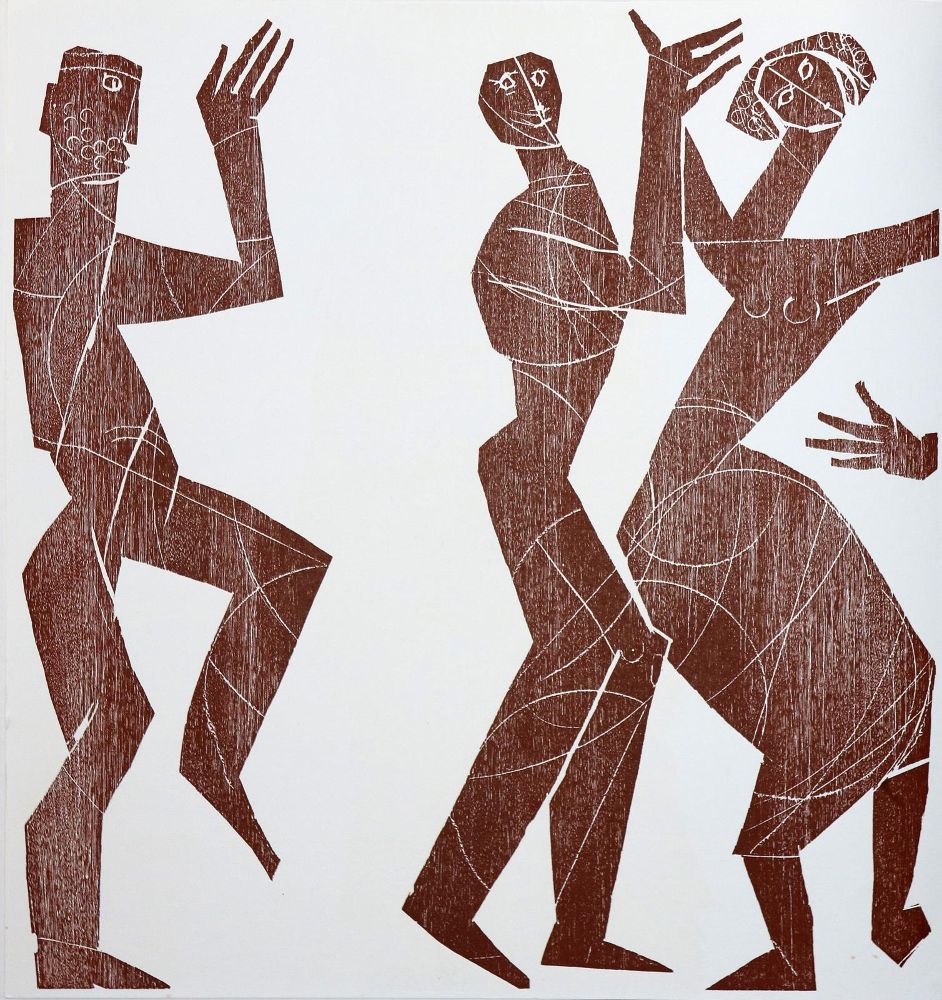 Große Abbildung Nr.8: 140-4683 Willand, Detlef: (Künstlergraphik, Totentanz)