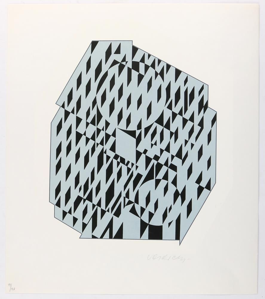 Große Abbildung Nr.1: 140-4702 Vasarely, Victor von: (Künstlergraphik)
