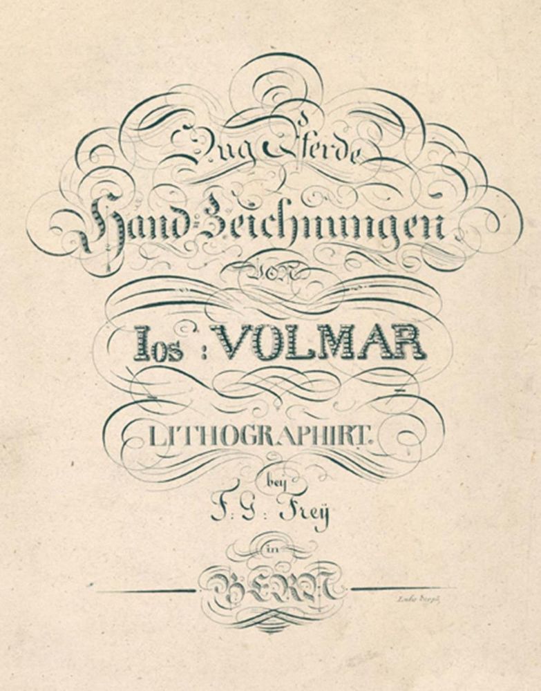 Große Abbildung Nr.1: 140-4712 Volmar, Joseph Simon: (Künstlergraphik)