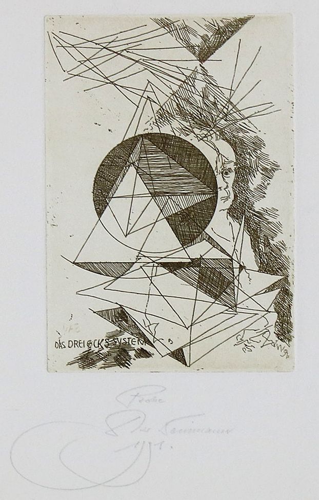 Große Abbildung Nr.7: 140-4727 Weinmann, Dieter: (Künstlergraphik)