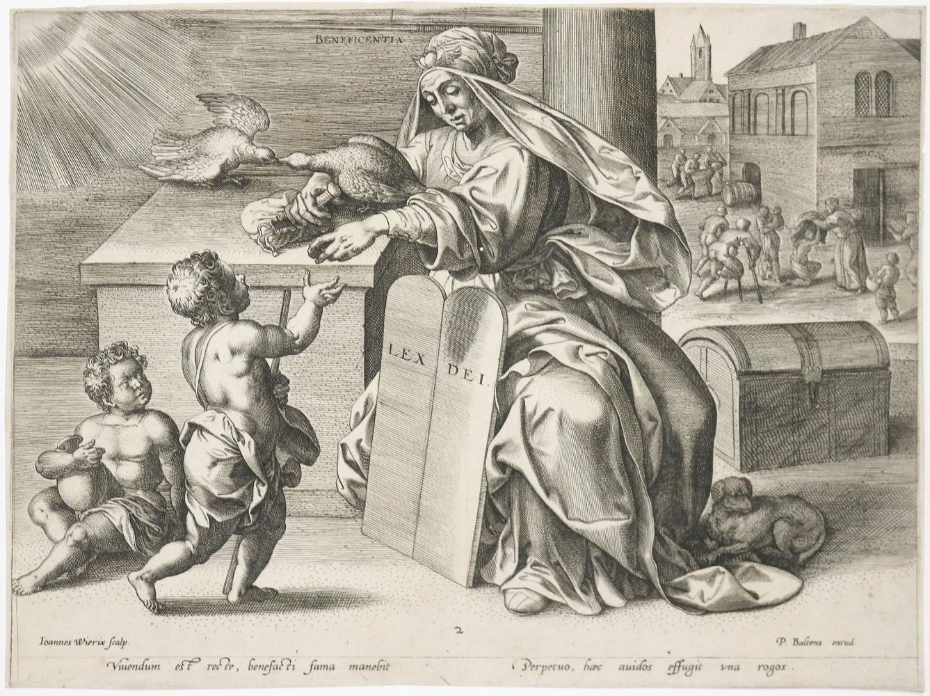 Große Abbildung Nr.1: 140-4729 Wierix, Johannes: (Künstlergraphik)