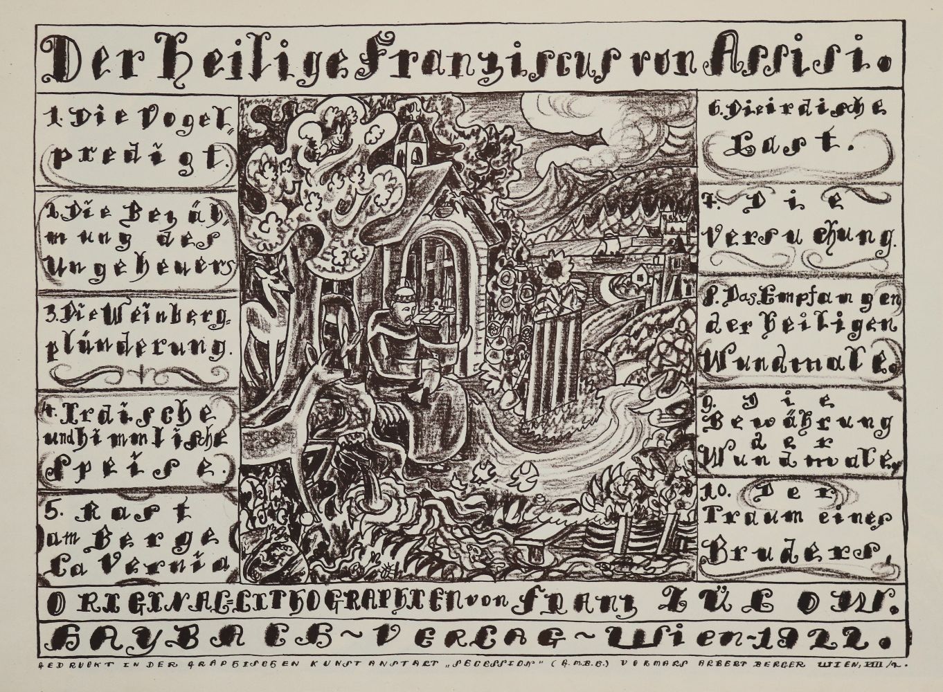 Große Abbildung Nr.21: 140-4757 Zülow, Franz von: (Künstlergraphik)