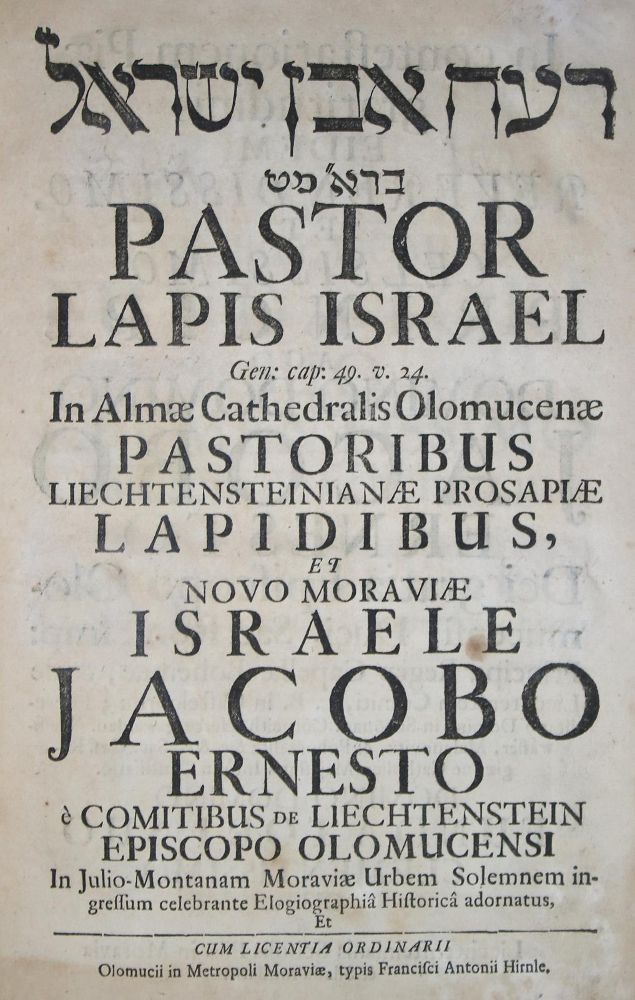 Große Abbildung Nr.3: 140-490 Liechtenstein,J.E.v.: (Olmütz)