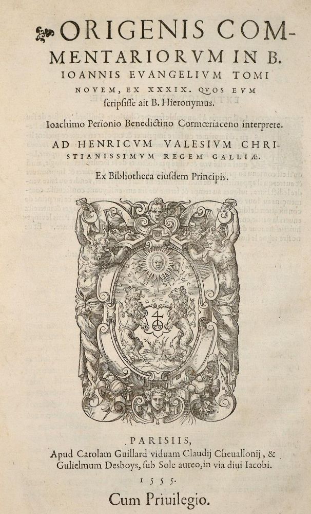 Große Abbildung Nr.1: 140-493 Origenis: (Alte Drucke, Handschriften und Theologie)