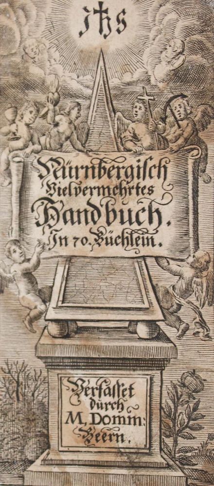 Große Abbildung Nr.1: 140-51 Beer,D.: (Alte Drucke, Handschriften und Theologie)
