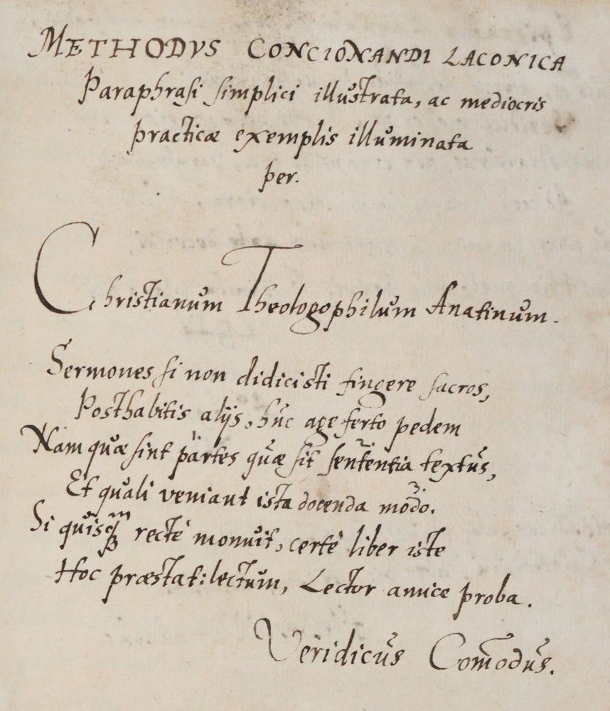 Große Abbildung Nr.3: 140-527 Porta,C.: (Alte Drucke, Handschriften und Theologie)