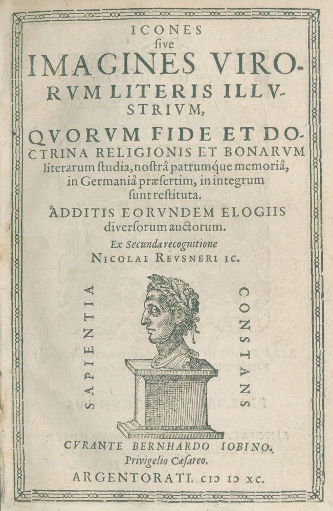 Große Abbildung Nr.1: 140-547 Reusner,N.: (Alte Drucke, Handschriften und Theologie)