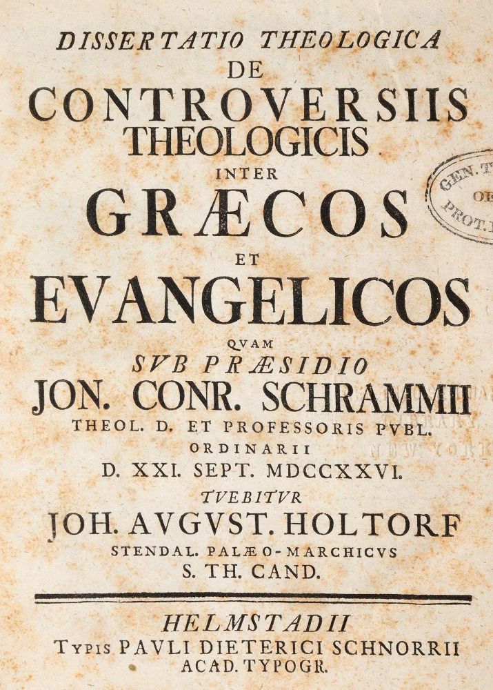 Große Abbildung Nr.1: 140-565 Sammelband: (Alte Drucke, Handschriften und Theologie)
